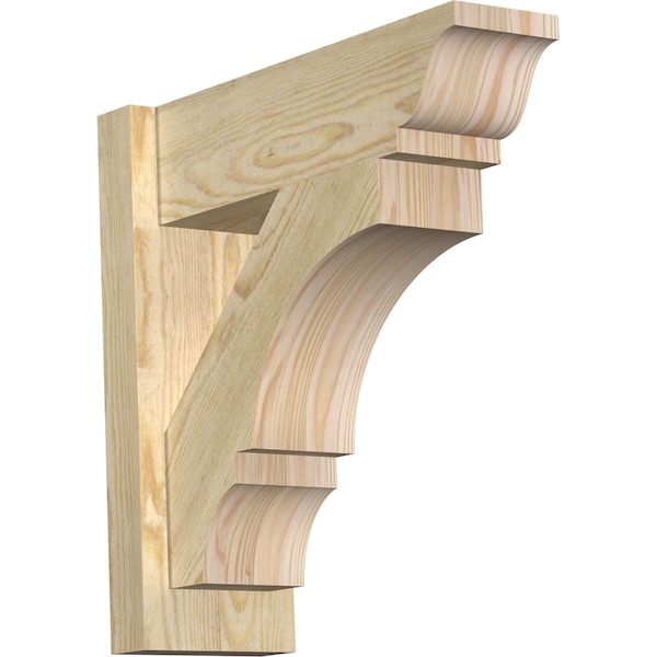 Ekena Millwork Balboa Rough Sawn Traditional Outlooker, Douglas Fir, 6"W x 18"D x 18"H OUT06X18X18BOA01RDF - main